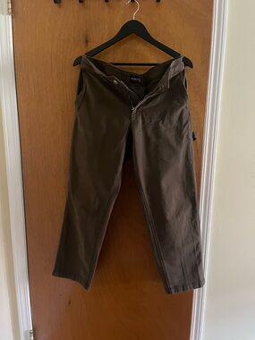 Abercrombie & Fitch carpenter pants in athletic loose fit, 30x30